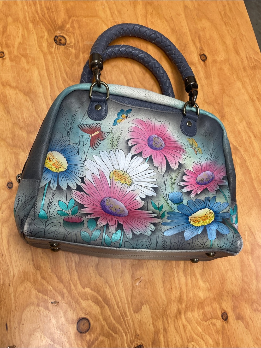Anuschka convertible satchel